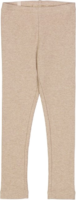 Wheat Jersey leggings - Cappucino melange